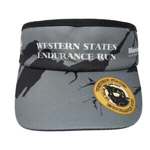 Western States Endurance Run Grey Performance Visor